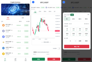 多语言虚拟币微盘#海外微交易#秒合约#时间盘-汉城海外源码